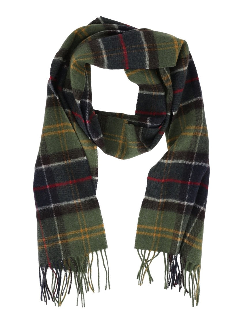 Barbour Wool-Cashmere Tartan Scarf