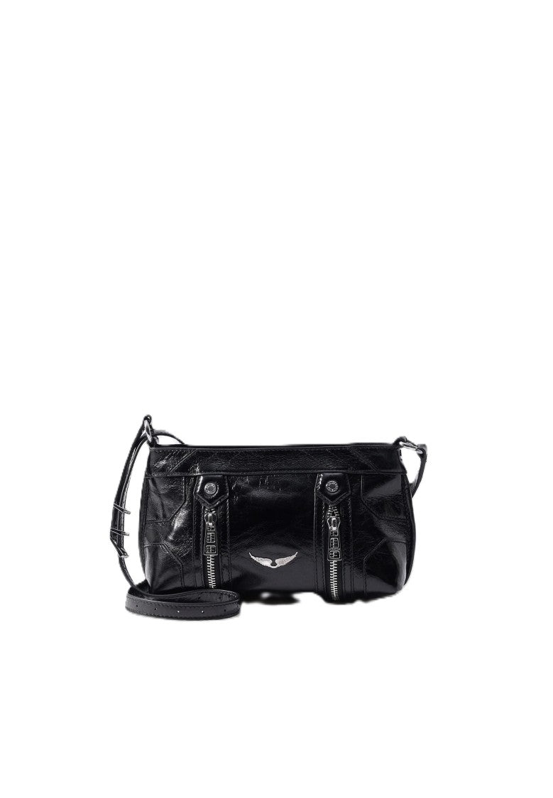 Zadig & Voltaire Vintage Patent Leather Shoulder Bag