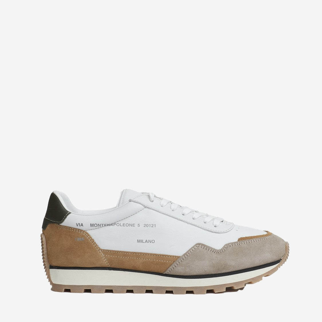 Hogan Running 86Er Suede Leather White Beige