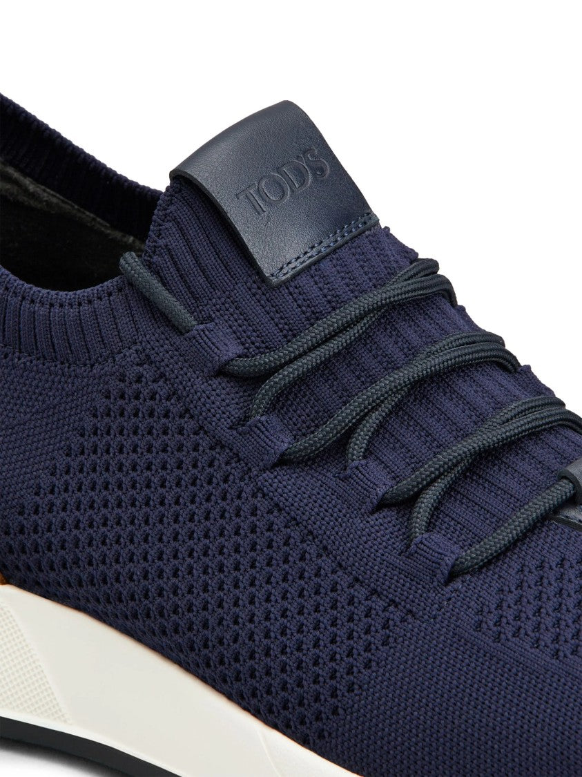 Tod's Navy Sock-Like Sneakers