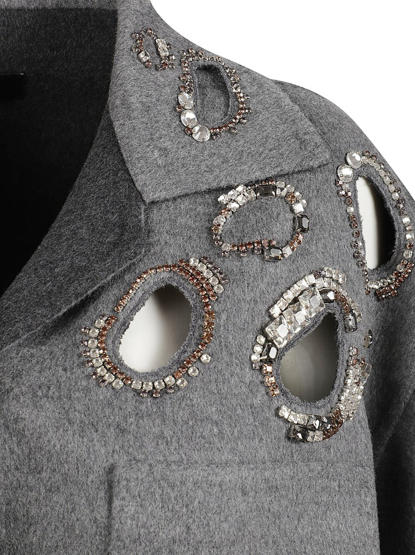 Fabiana Filippi Oversized Shirt Jacket