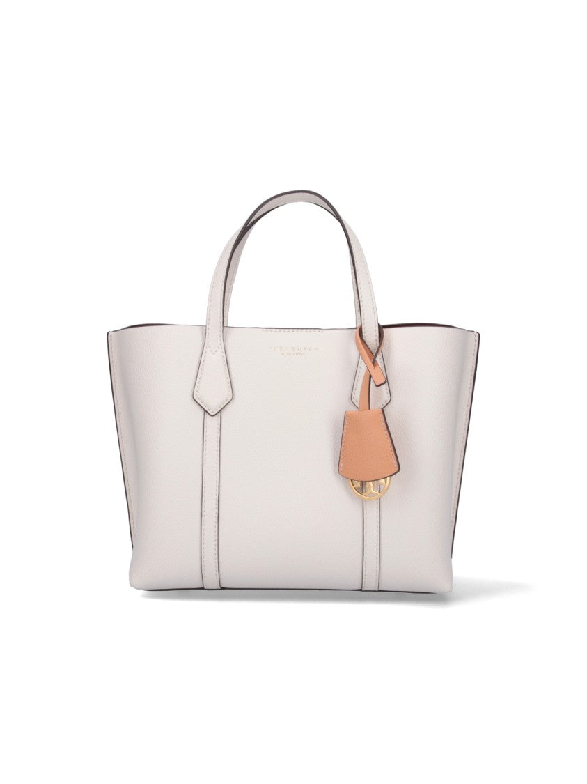 Tory Burch Small 'Perry' Tote Bag – White