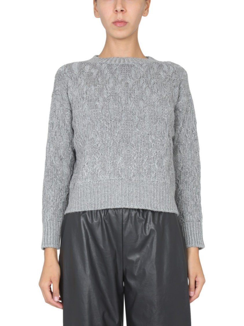 Fabiana Filippi Textured Braided Knit Sweater