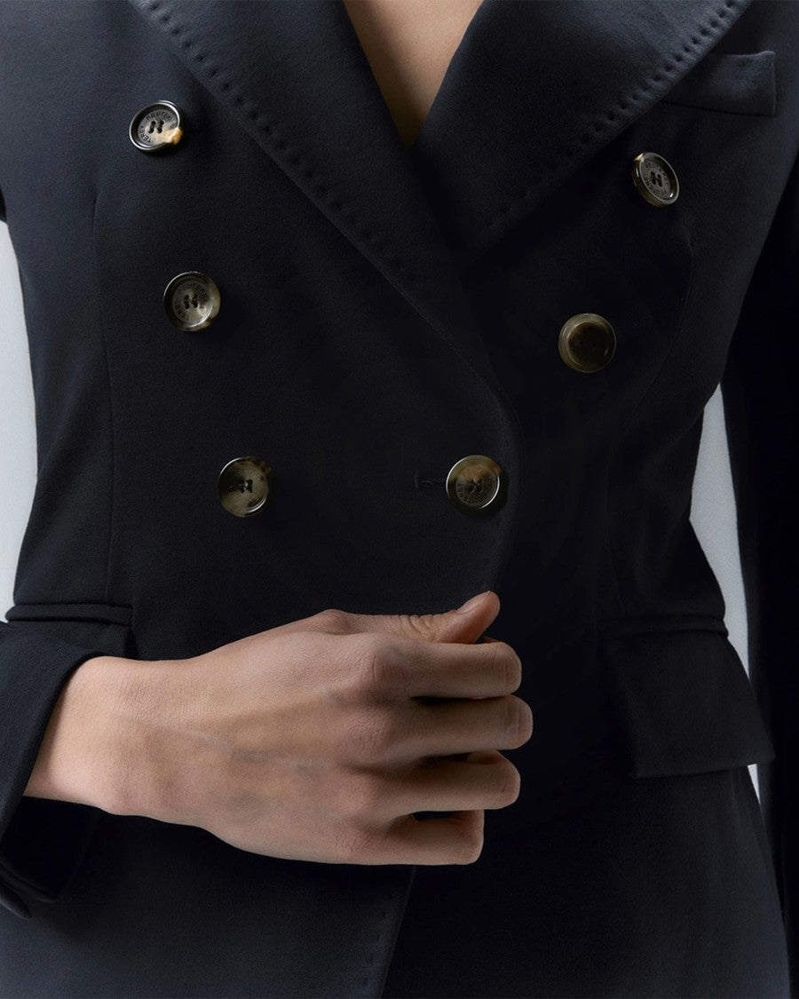 Peuterey Achill Je Double-Breasted Milano Stitch Blazer