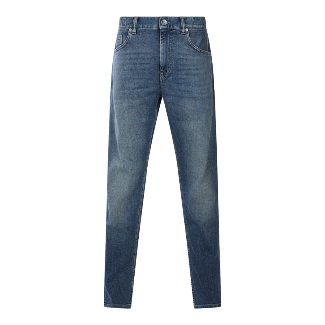 Eleventy Straight-Leg Jeans With Classic Five-Pocket Design