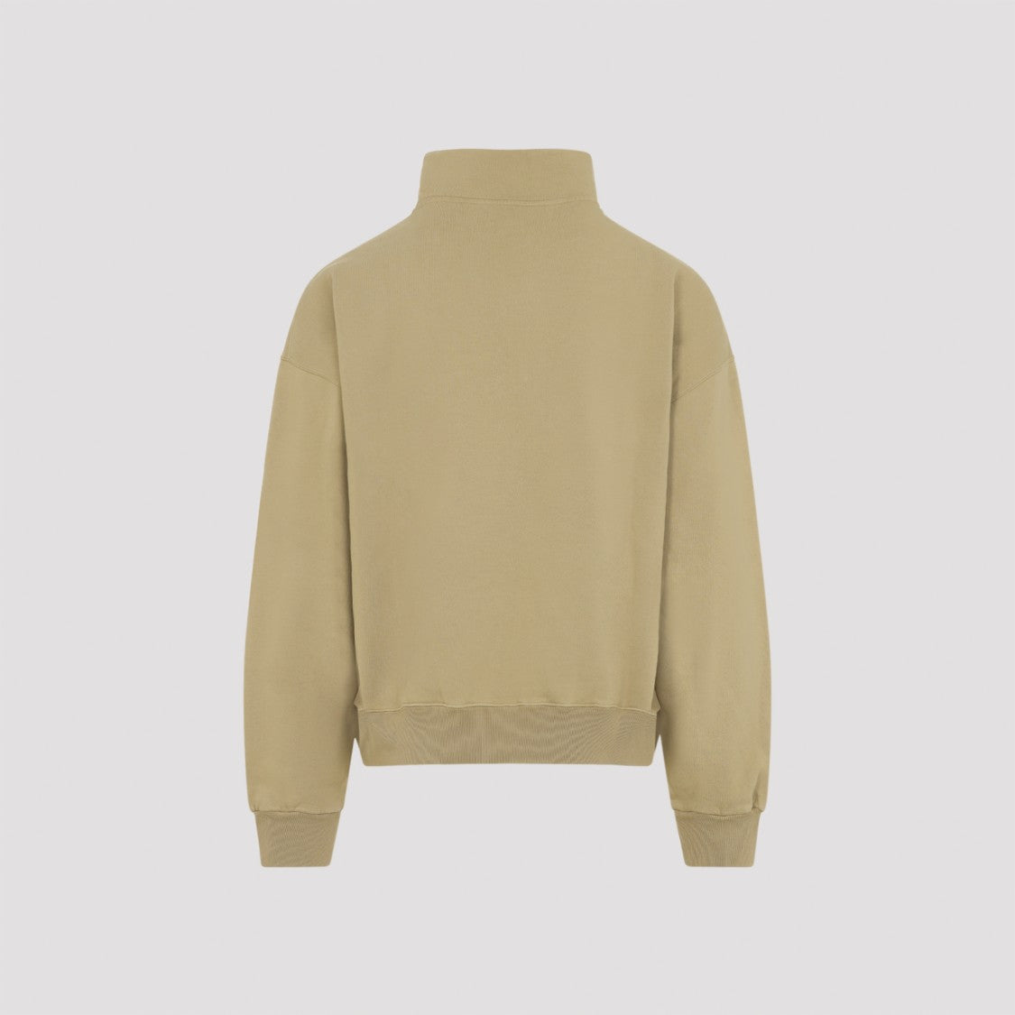 Jacquemus Gros Grain Beige Cotton Sweatshirt