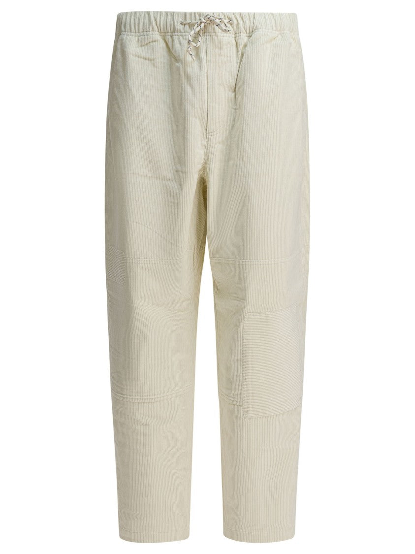Mammut Relaxed Fit Cotton Trousers With Textured Fabric