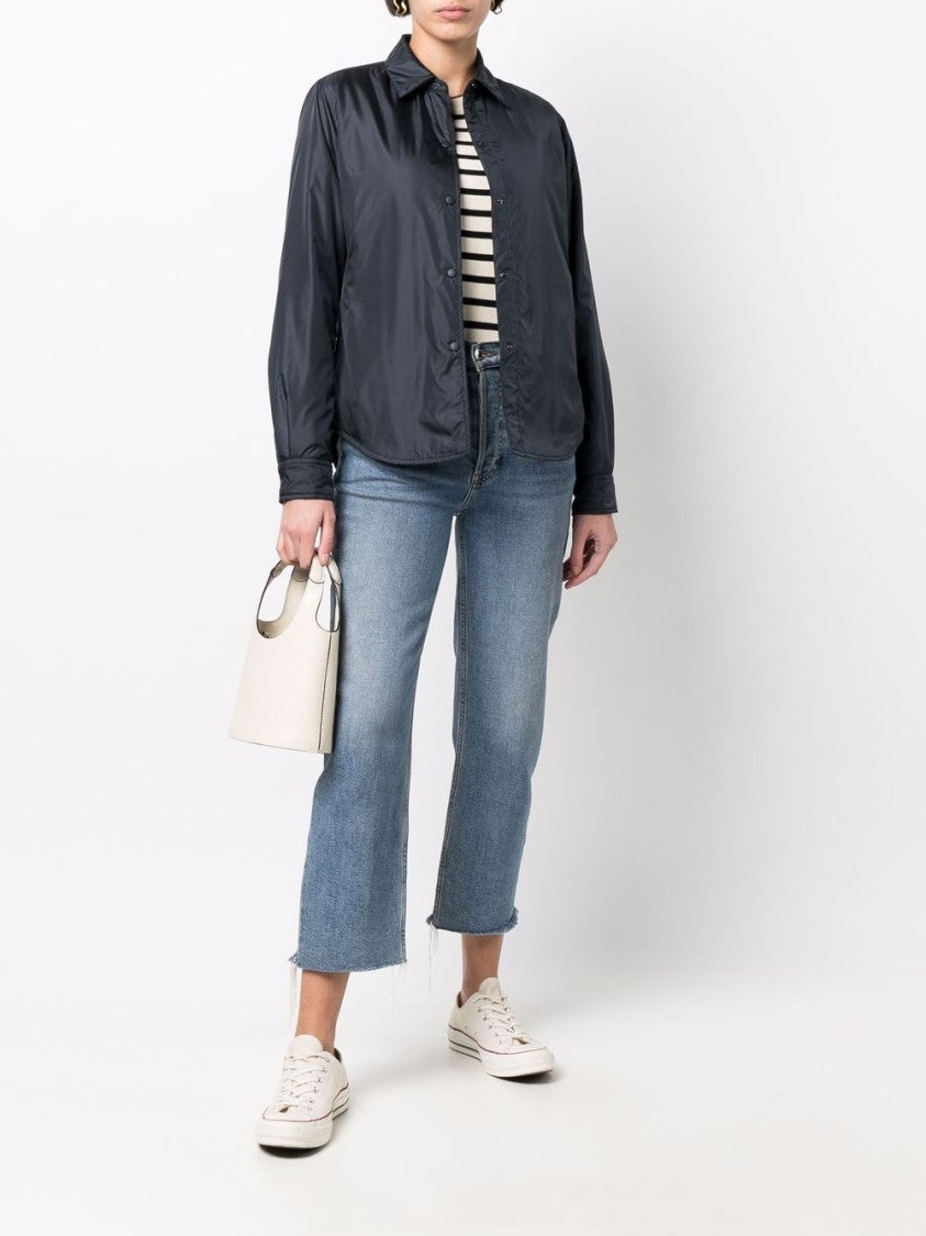 Aspesi Relaxed-Fit Classic Collar Smooth Casual Shirt