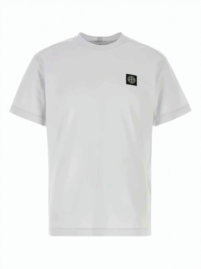 Stone Island Short-Sleeve T-Shirt And Logo Patch