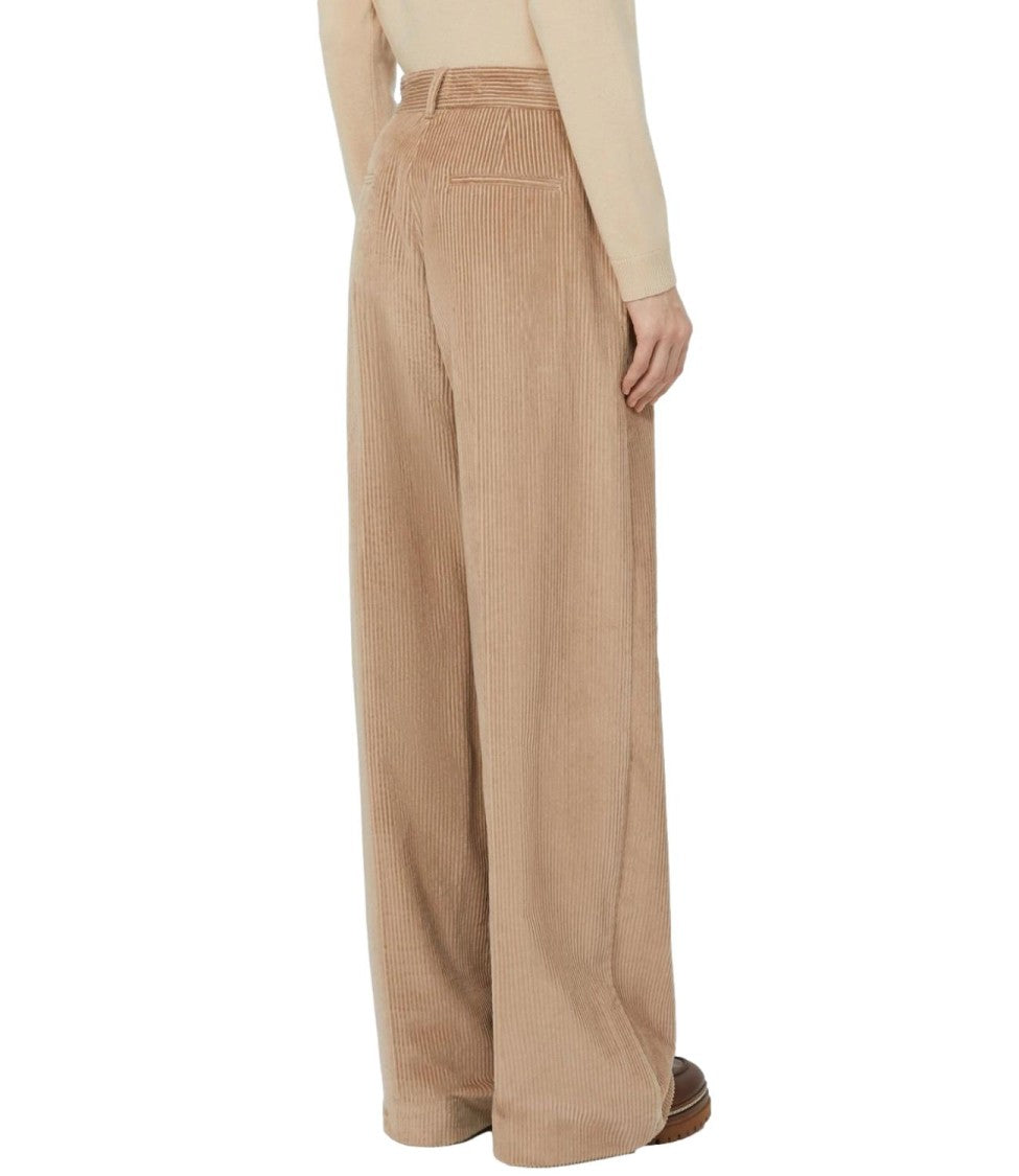 Max Mara Wide-Leg Tania Pants With Clean Front