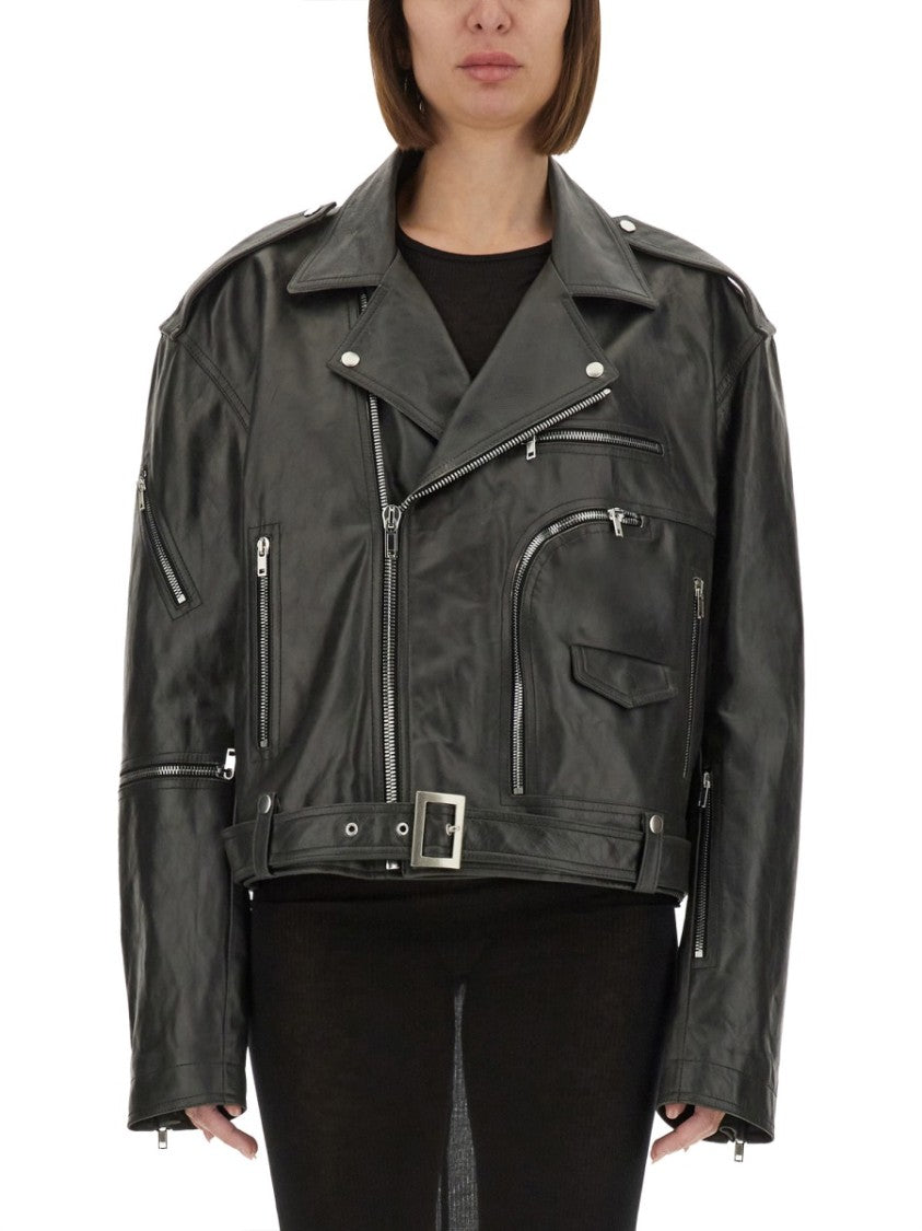 Rick Owens "Cropped Jumbo Bauhaus" Jacket