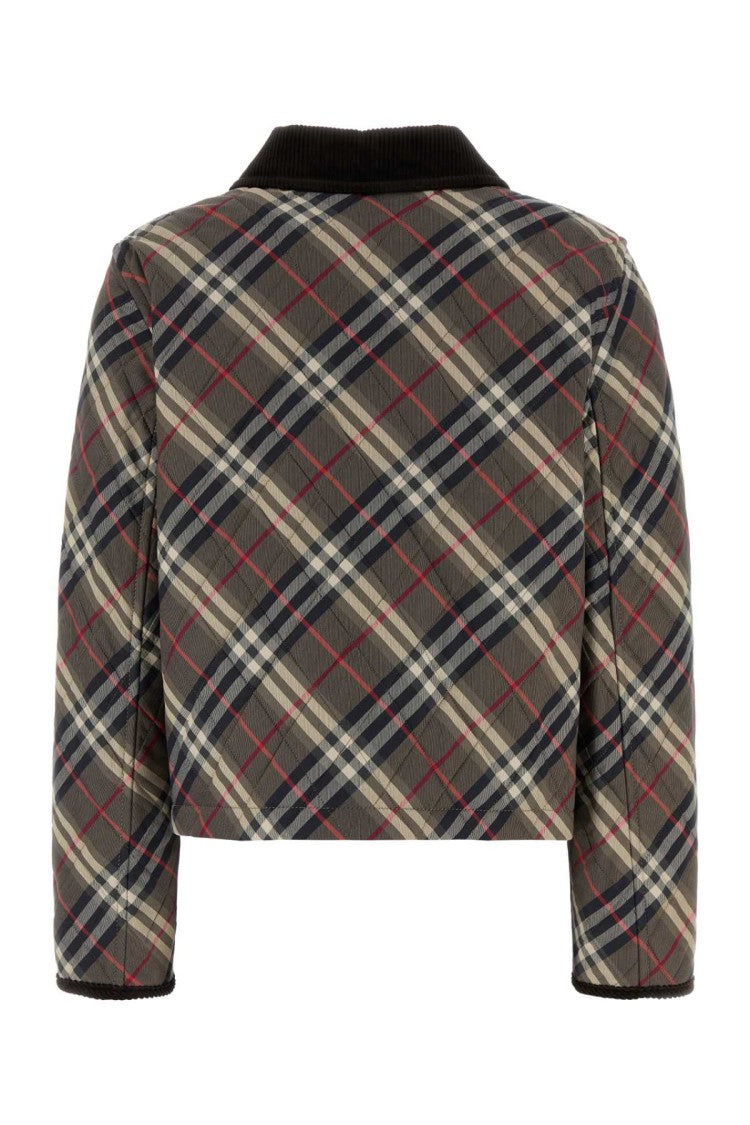 Burberry Embroidered Cotton Jacket