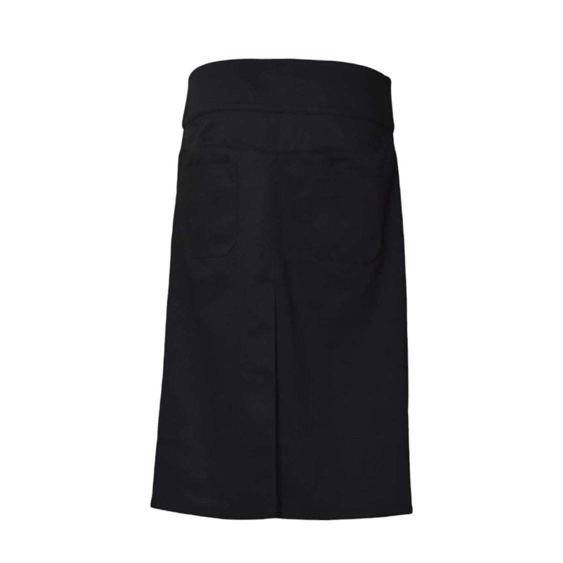 Courrèges Black Polycotton Belted Skirt