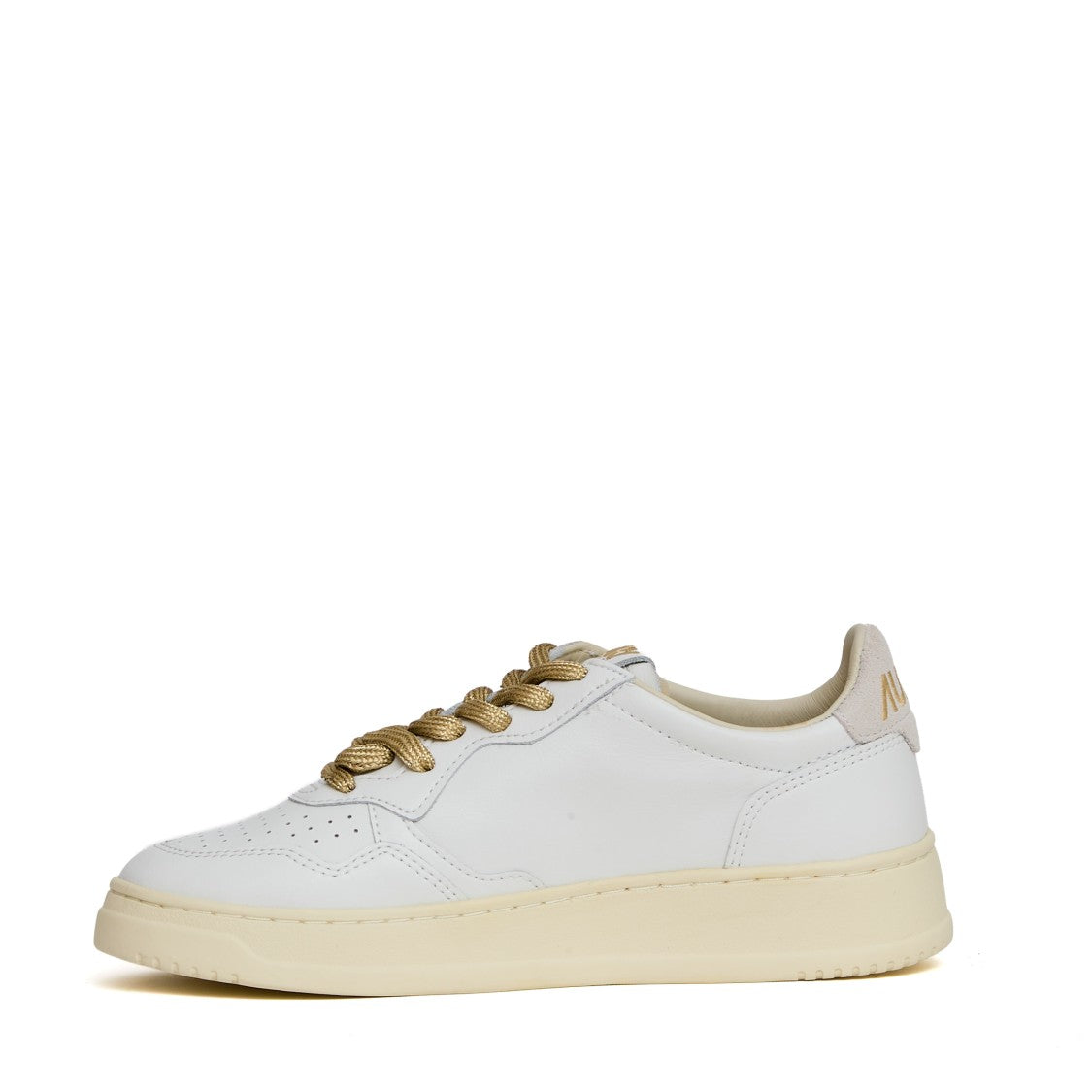 Autry Sneakers Medalist Low In Pelle Bianca