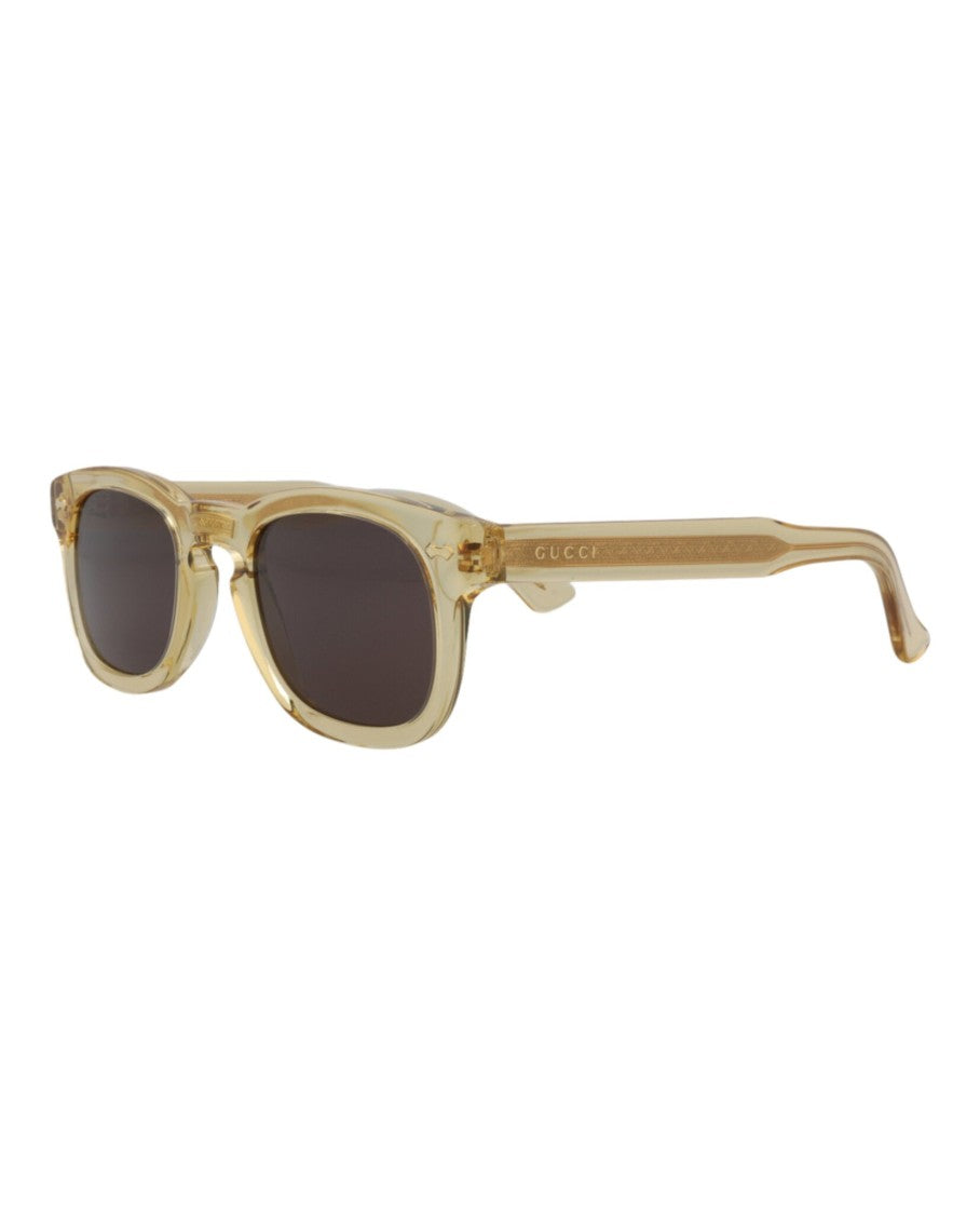 Gucci Square-Frame Acetate Sunglasses