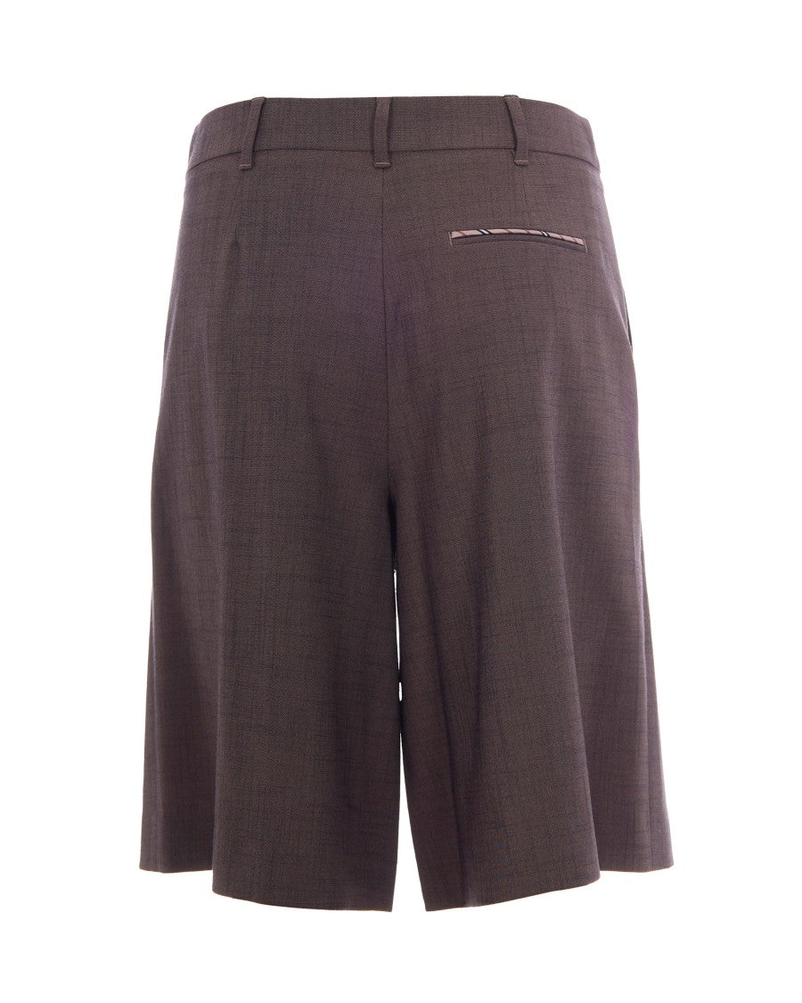 Liu Jo Pepe Melange Bermuda Shorts