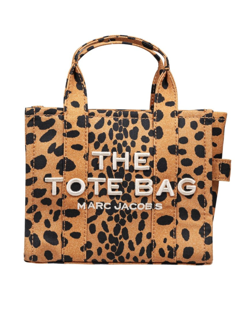 Marc Jacobs The Small Tote Spotted Print Canvas Bag
