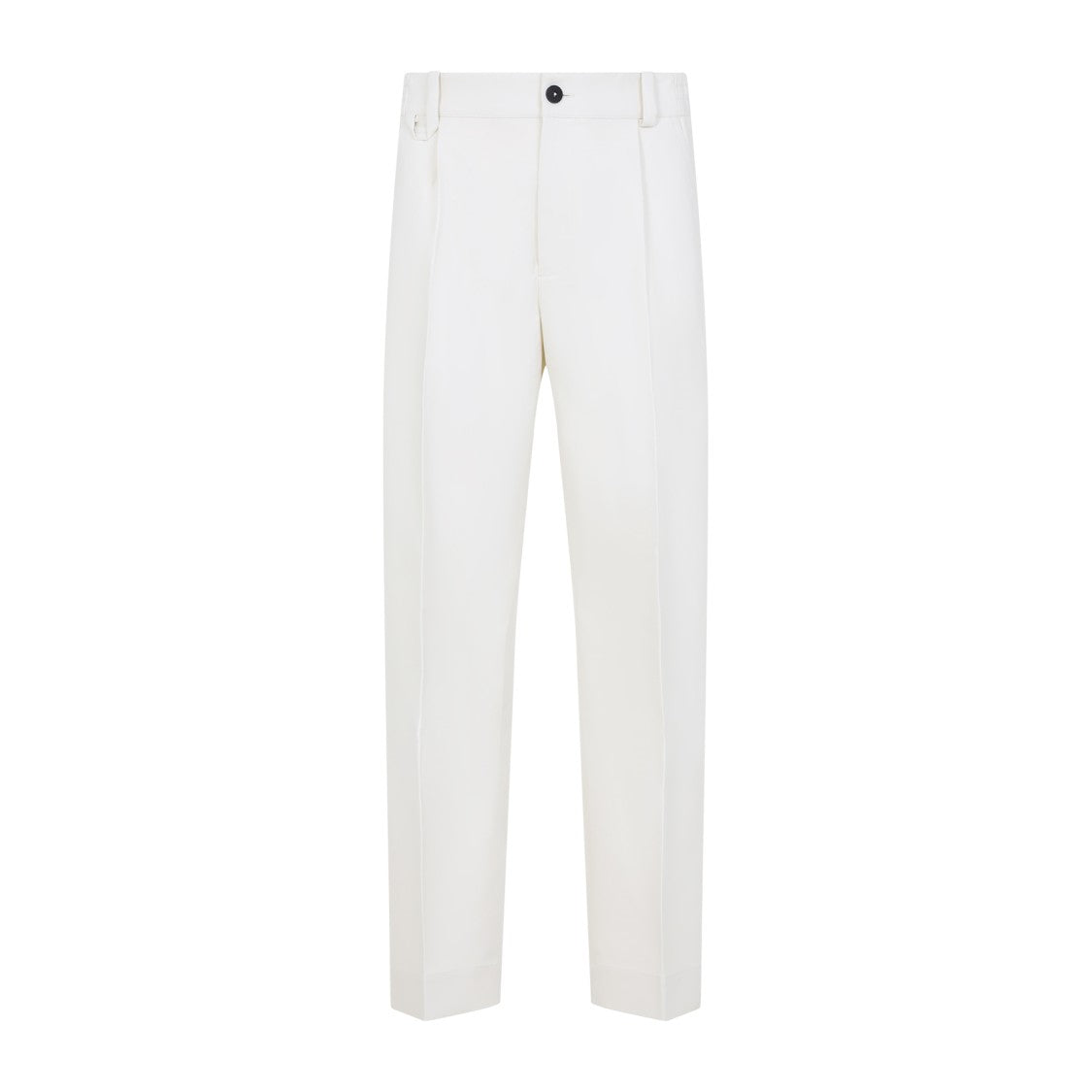 Jacquemus Tailored Straight-Leg Trousers With Double Pleats
