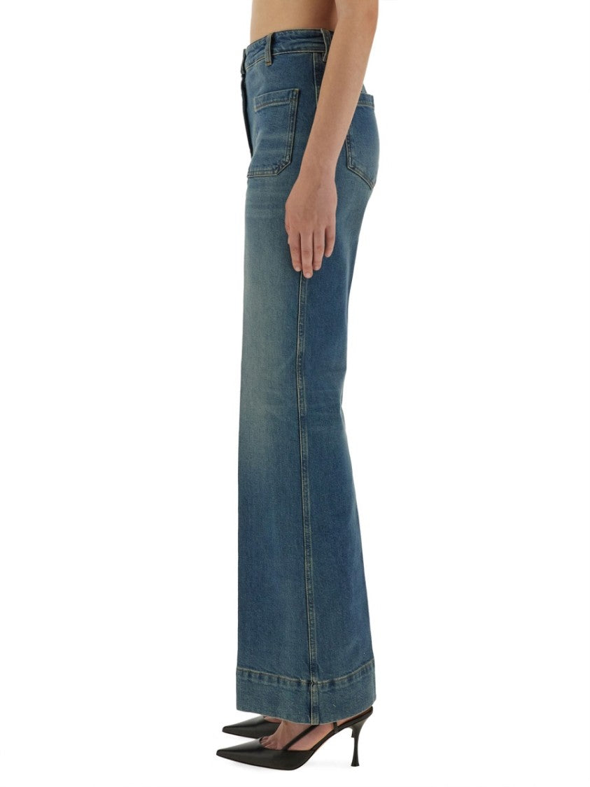 Victoria Beckham "Alina" Flare Jeans