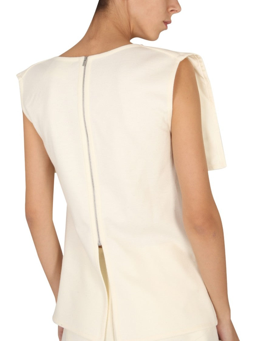 Jil Sander Structured Wool Top