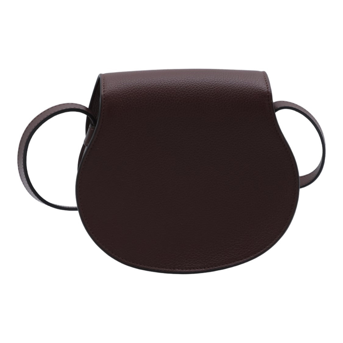 Chloé Structured Saddle Bag With Horseshoe Stitching
