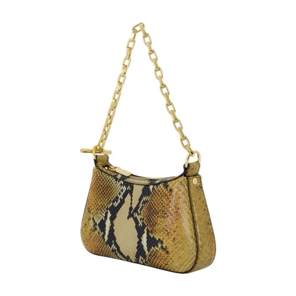 Alexander Mcqueen T Bar Mini Handbag - Leather - Brown