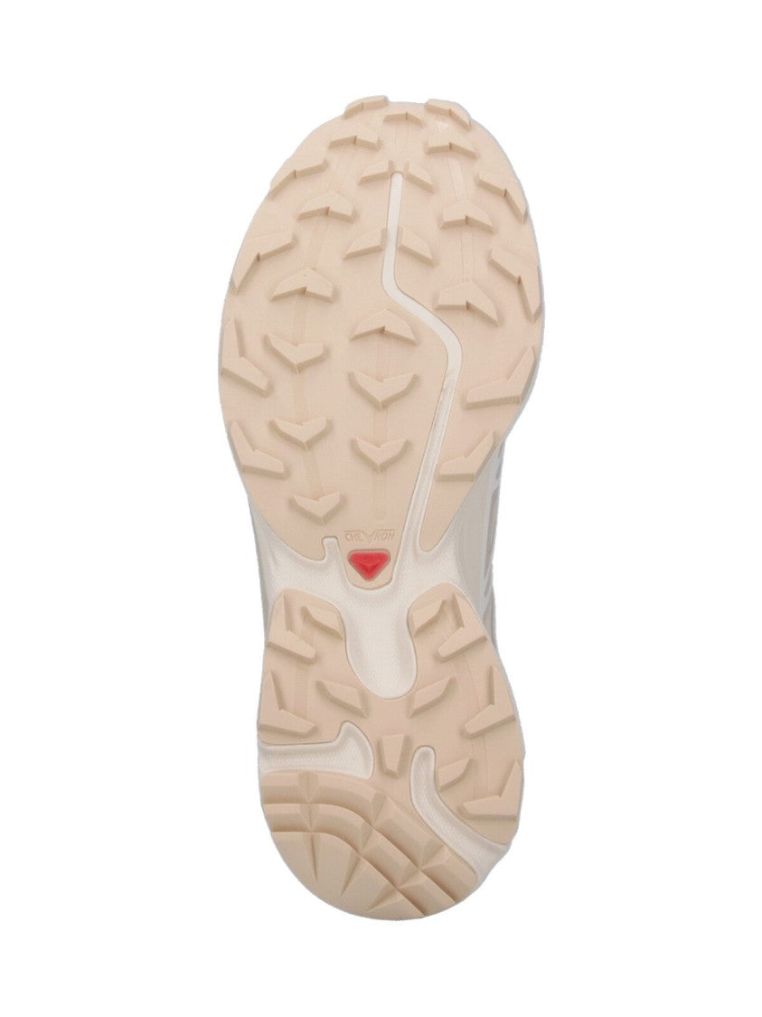 Salomon Beige Xt-6 Gore-Tex Sneakers With Adjustable Closure