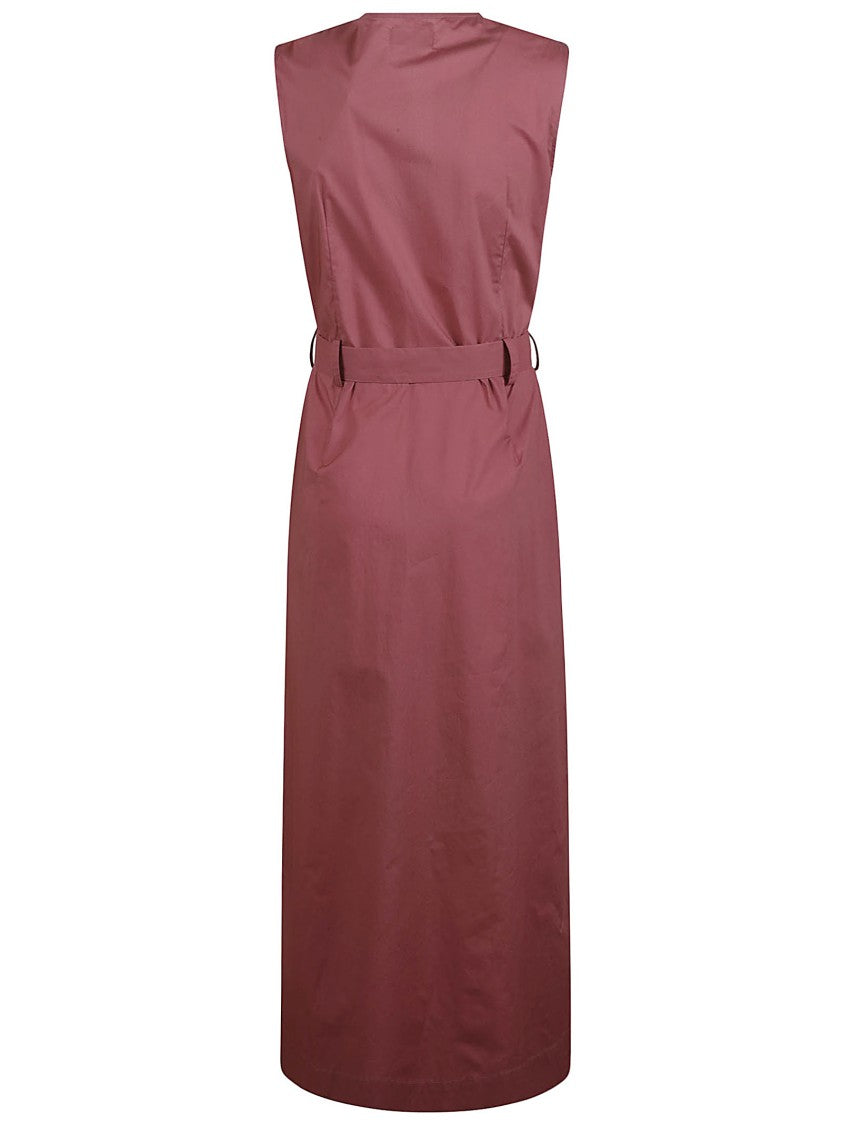 Woolrich Rose Cotton Midi Dress