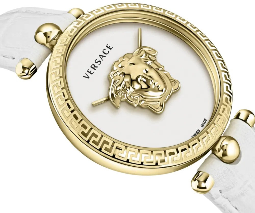 Versace Palazzo 39Mm Swiss Made Quartz Watch With Medusa Emblem