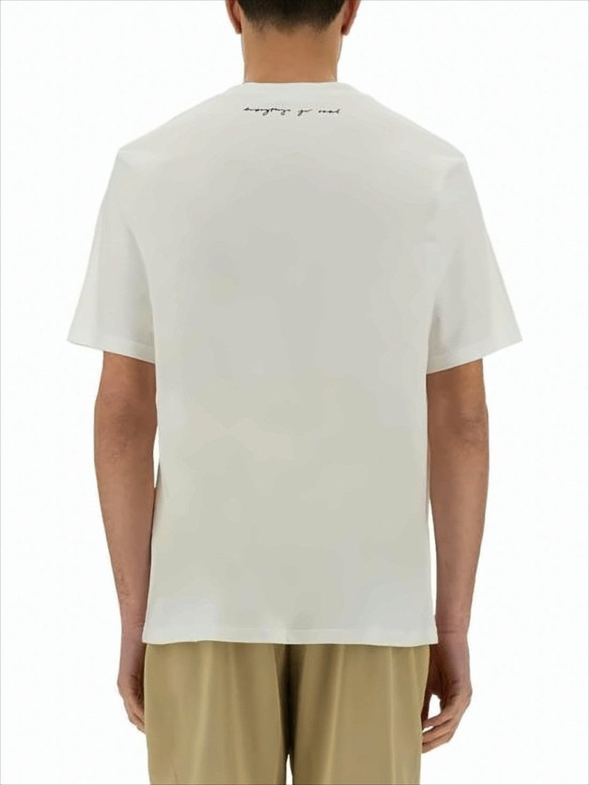 Wales Bonner White Relaxed-Fit T-Shirt With Subtle Logo