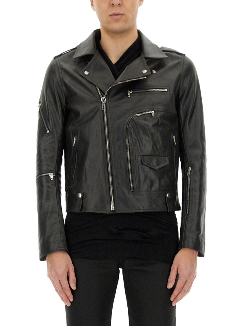 Rick Owens Leather "Brad" Jacket