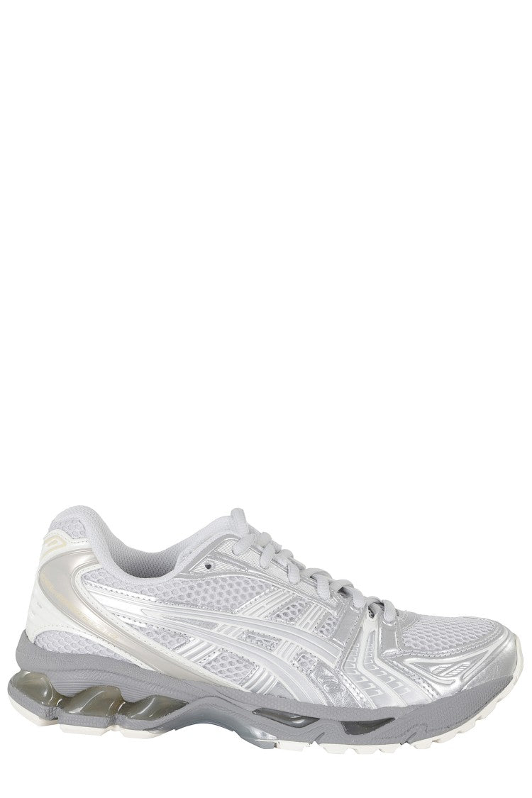 Asics Silver Gel Kayano 14 Faux Leather Sneakers