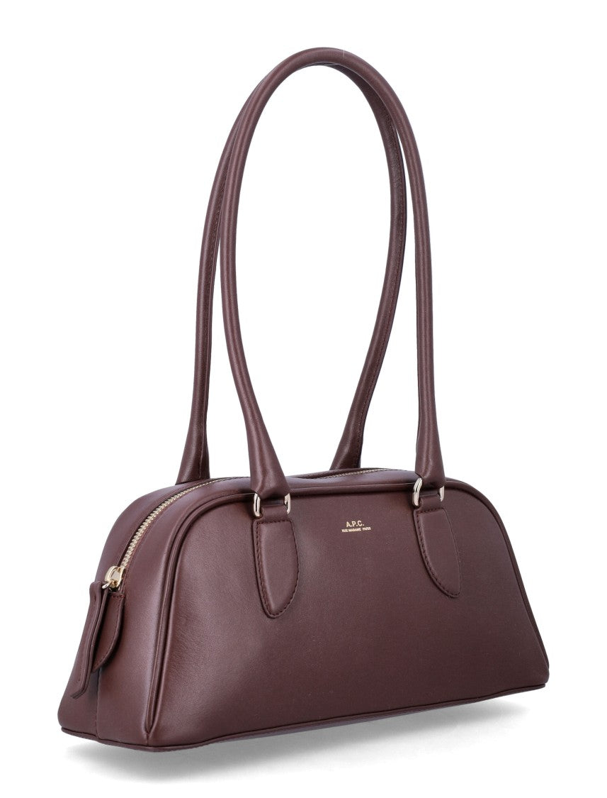 A.P.C. Sac Paloma Leather Shoulder Bag