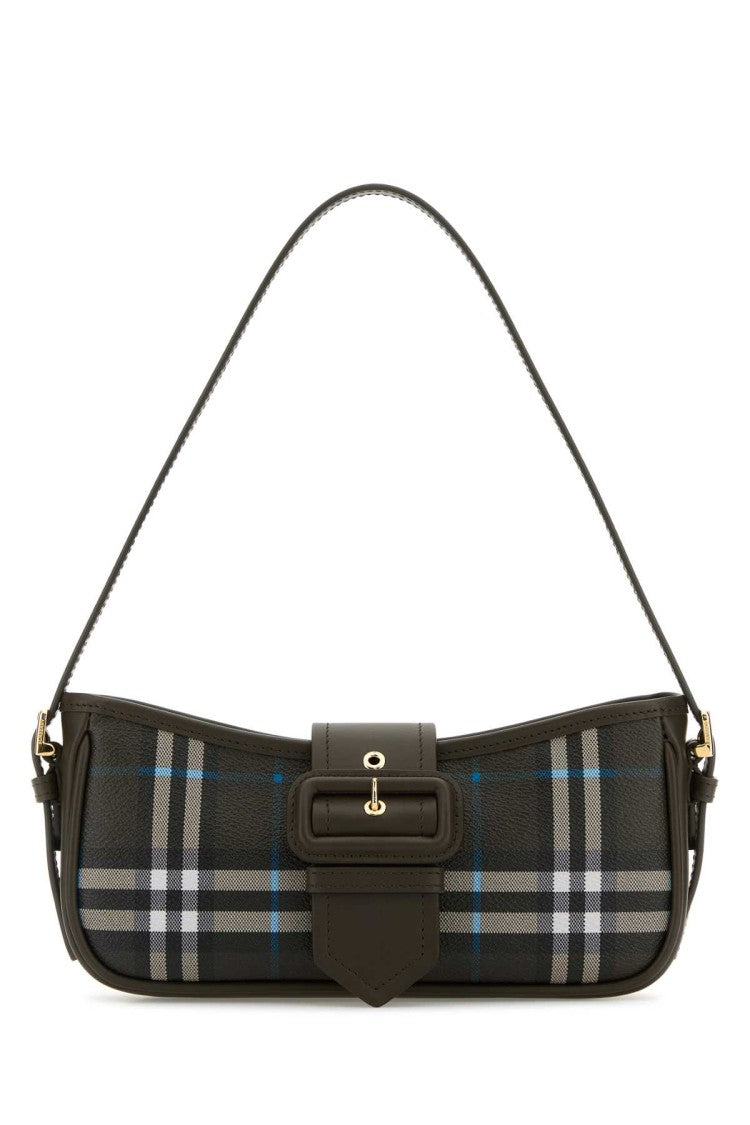 Burberry Printed Canvas Shoulder Bag