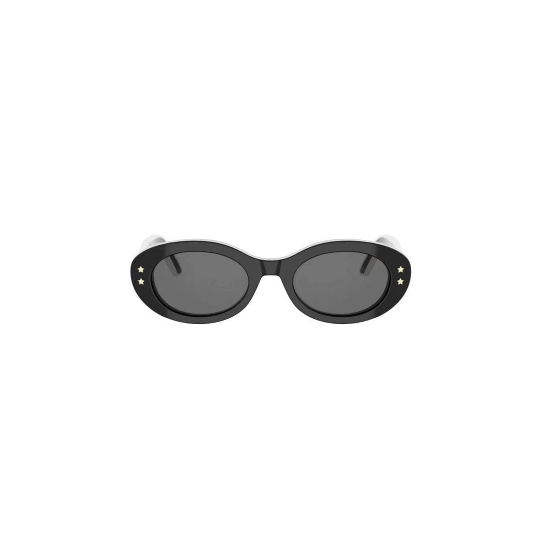 Dior Pacific B4i Oval-Shaped Black Sunglasses