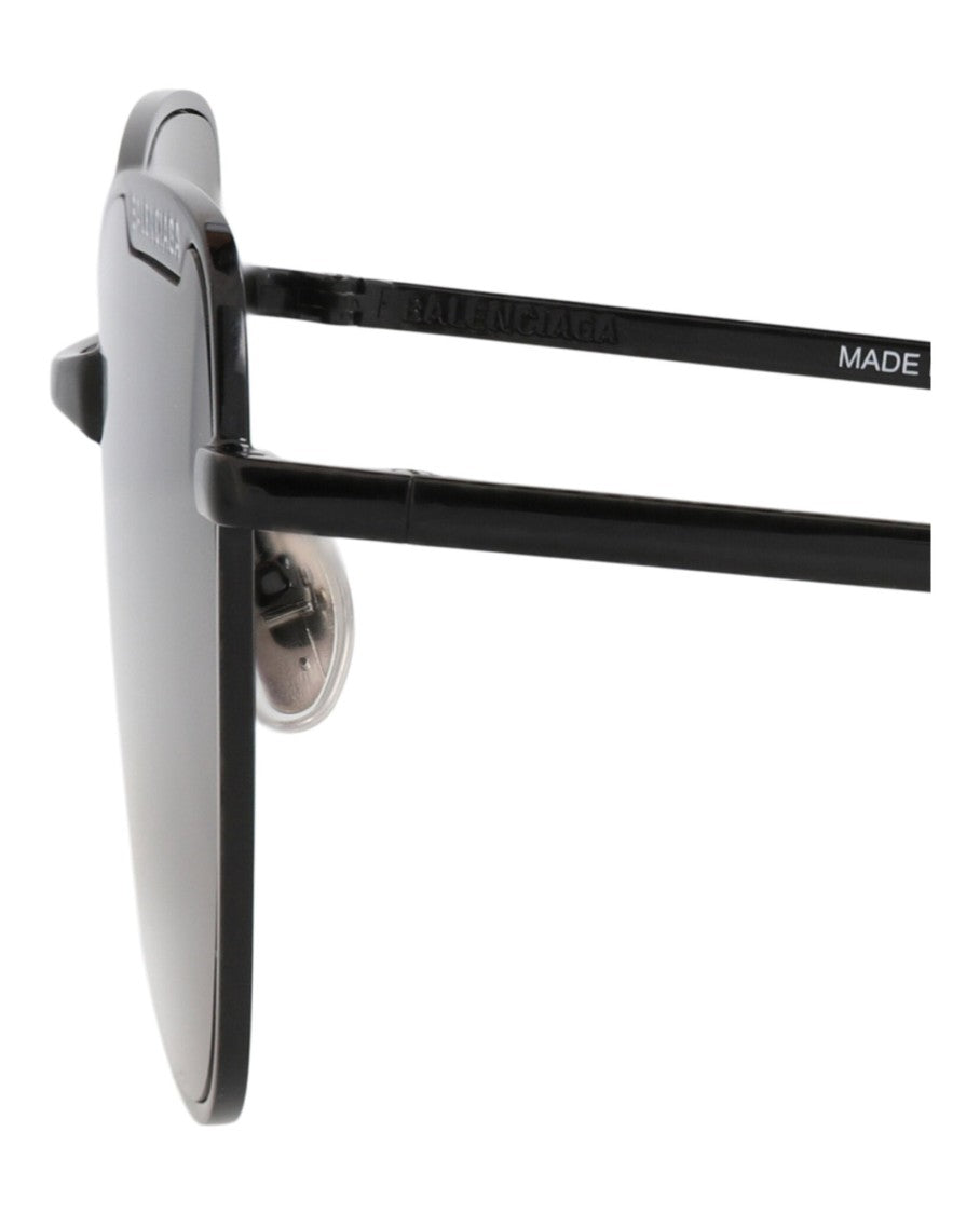 Balenciaga Cat Eye-Frame Metal Sunglasses