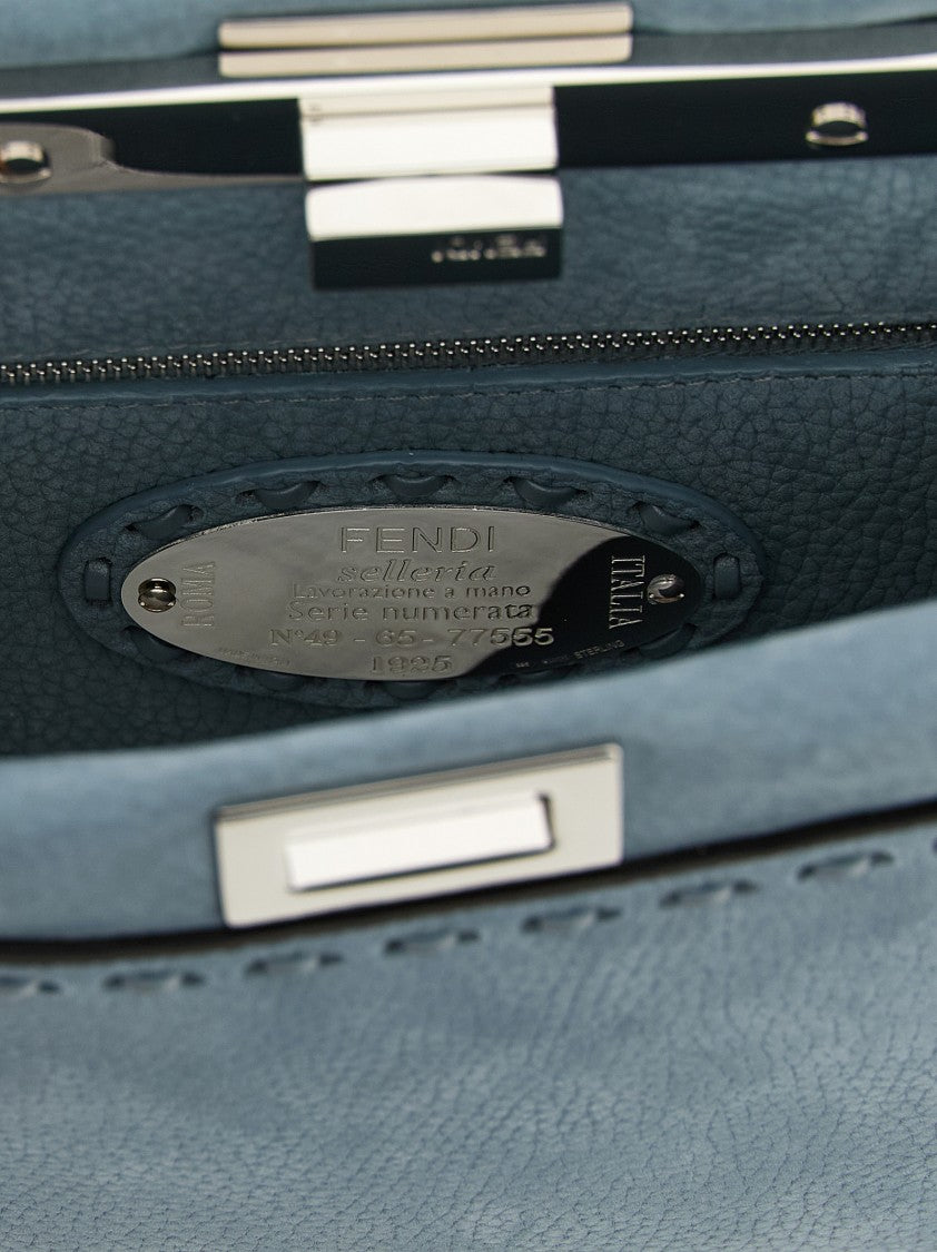 Fendi 'Pekaboo Selleria' Mini Crossbody Bag