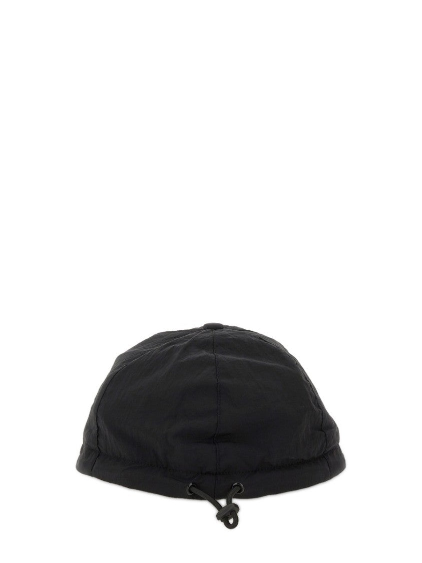 Stone Island Nylon Baseball Hat With Prominent Logo