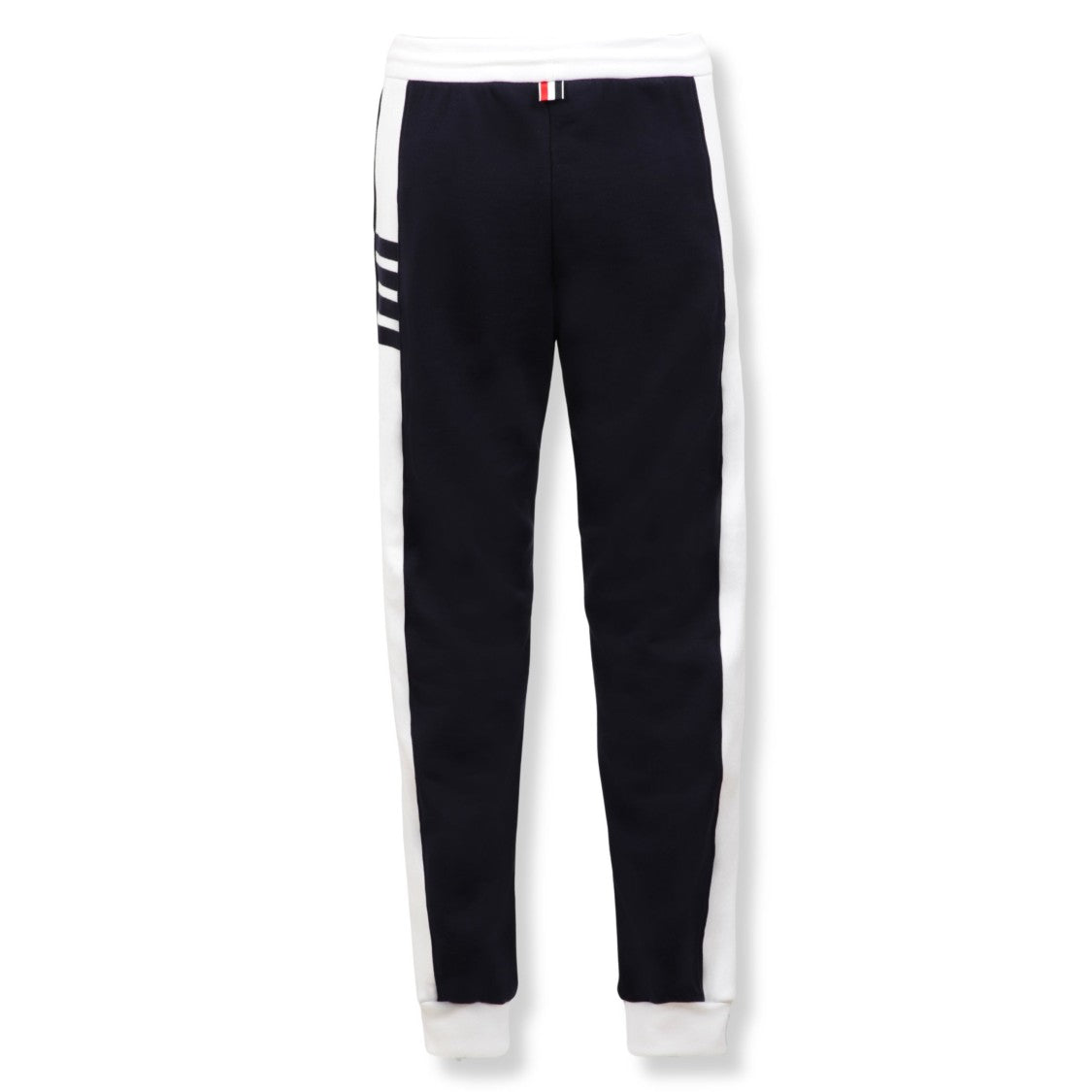 Thom Browne Contrast-Panel 4-Bar Joggers