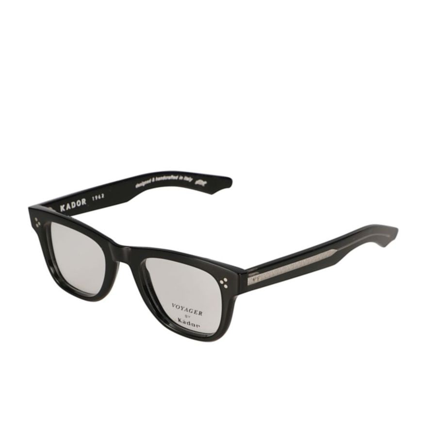 Kador Voyager 23 Glossy Black Rectangular Frame Sunglasses