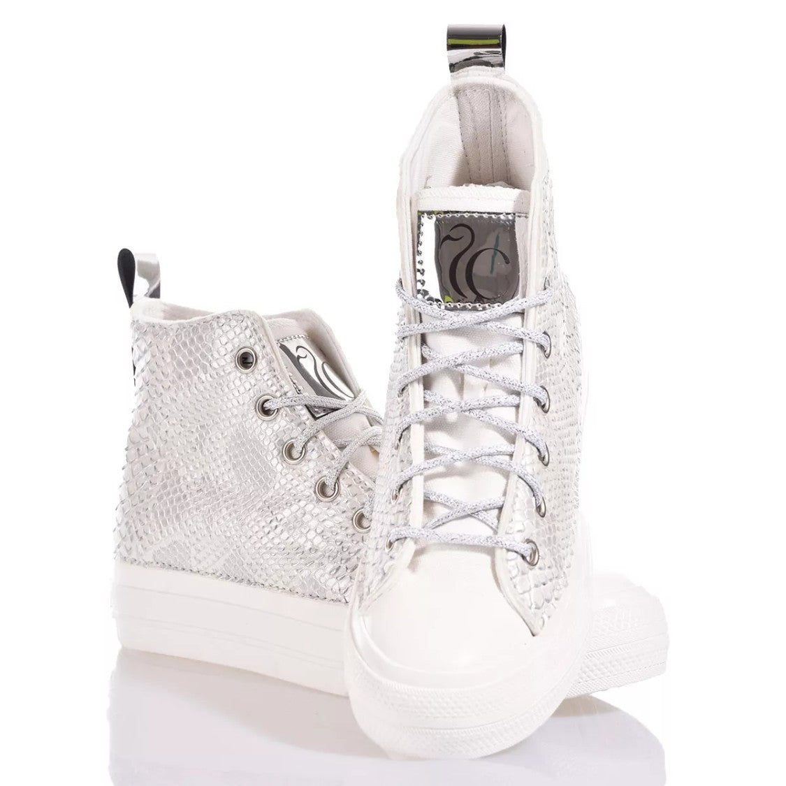 Mimanera Airlines Platform Silver, White