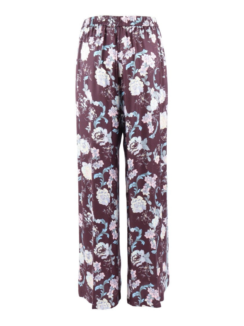 Forte Forte Peonia My Love Jacquard Wide-Leg Pants