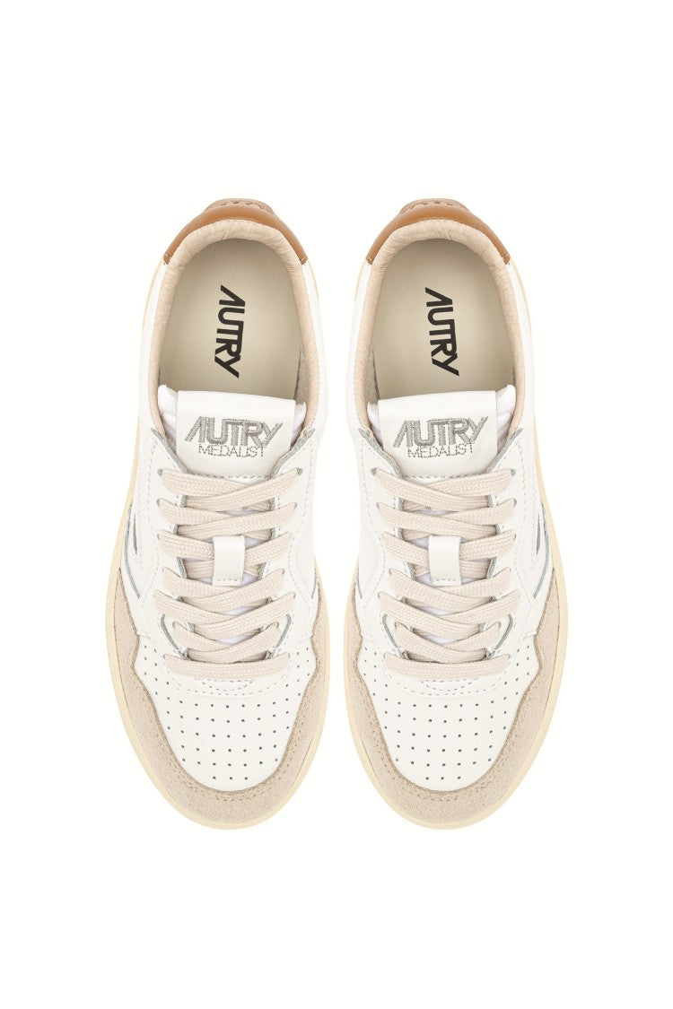 Autry Women’S Leather And Suede Sneakers
