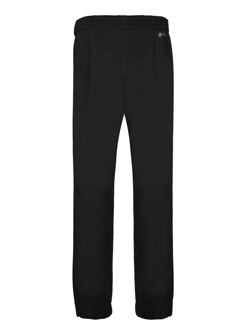 Moncler Grenoble Black Trousers With Elastic Waist