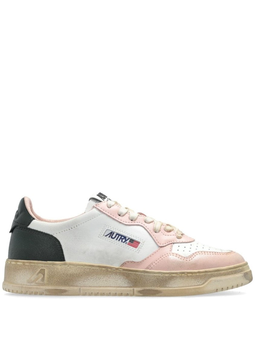 Autry Sup Vint Low-Top Sneakers With Raesthetic