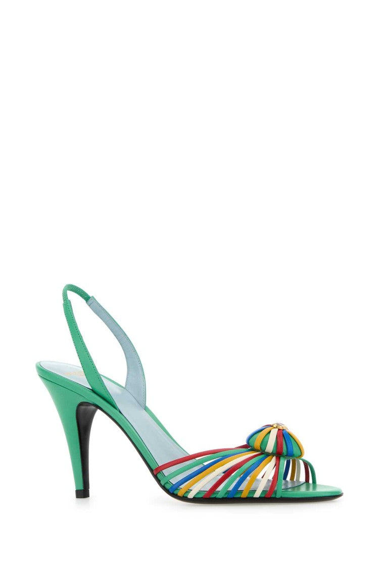 Valentino Garavani Multicolor Leather Royal Sandals