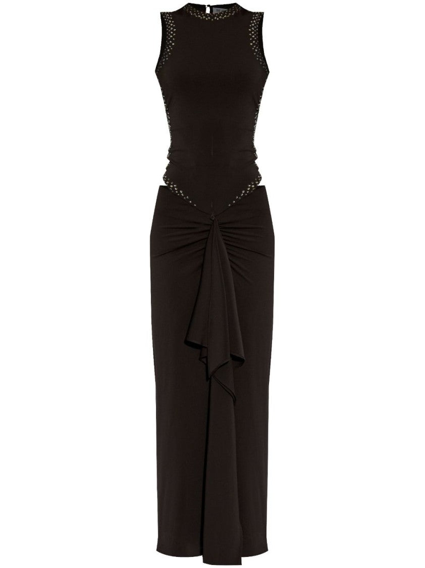 The Attico Fitted Black Dress