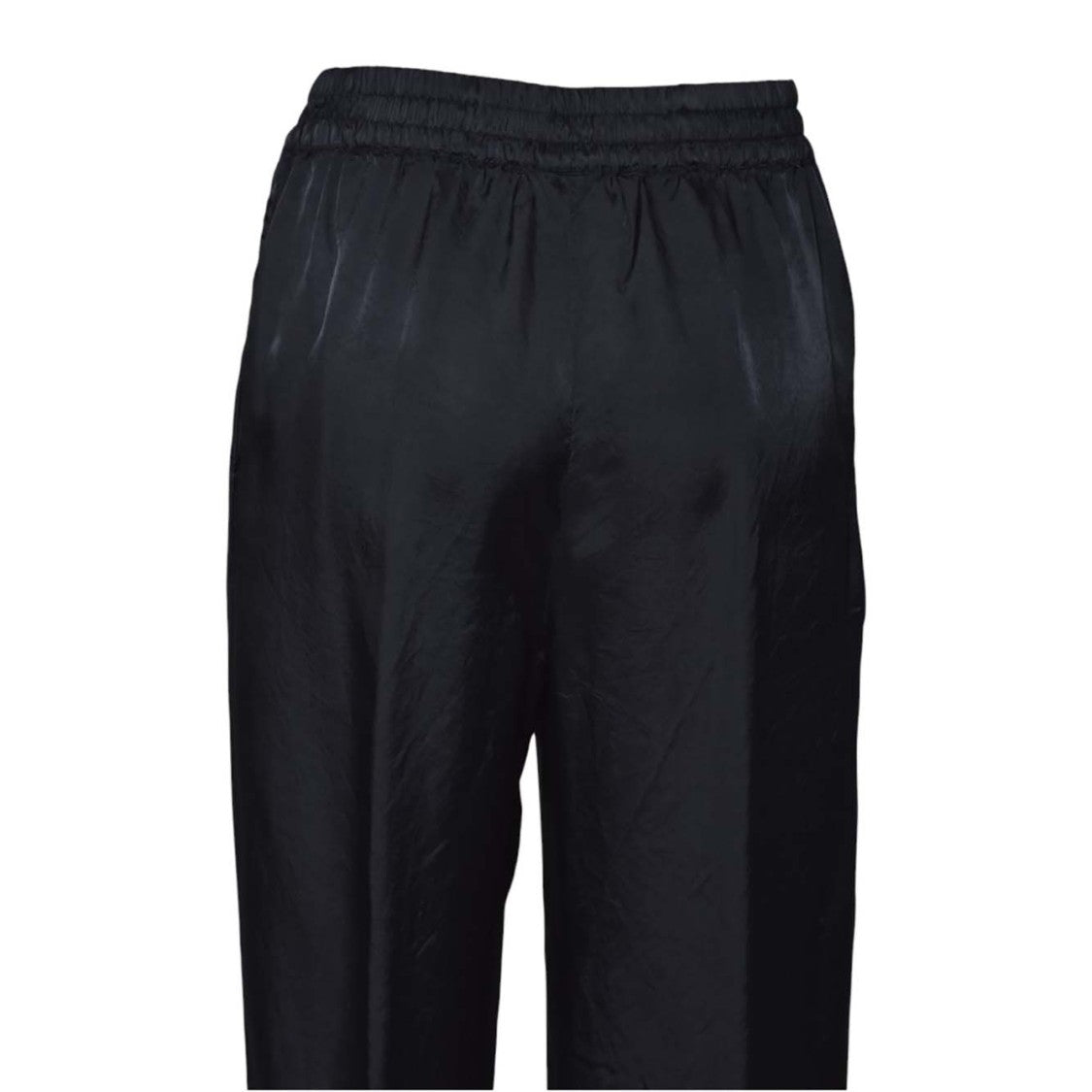 Aspesi Blue Viscose Twill Trousers