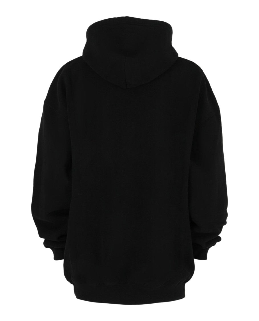 Balenciaga Balenciaga Oversized Hoodie With Embroidered Double B Logo