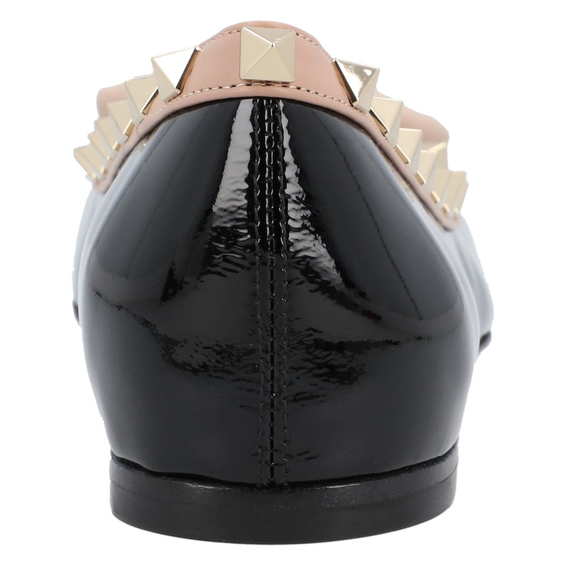 Valentino Rockstud Patent Leather Ballerina